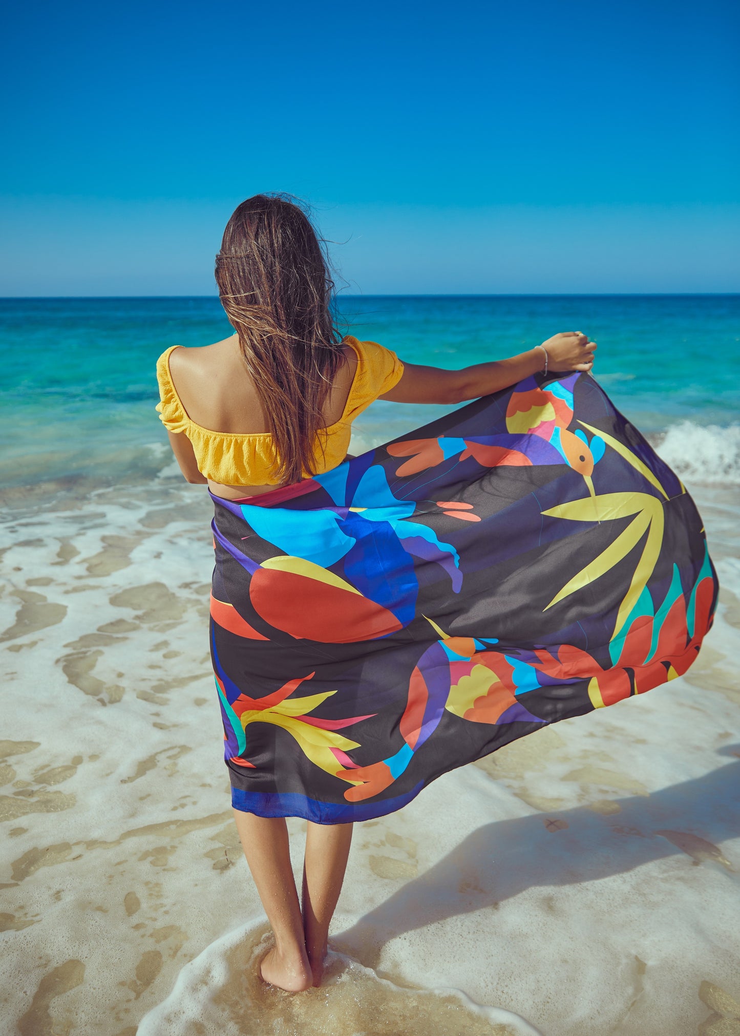 Black elle Cover-up