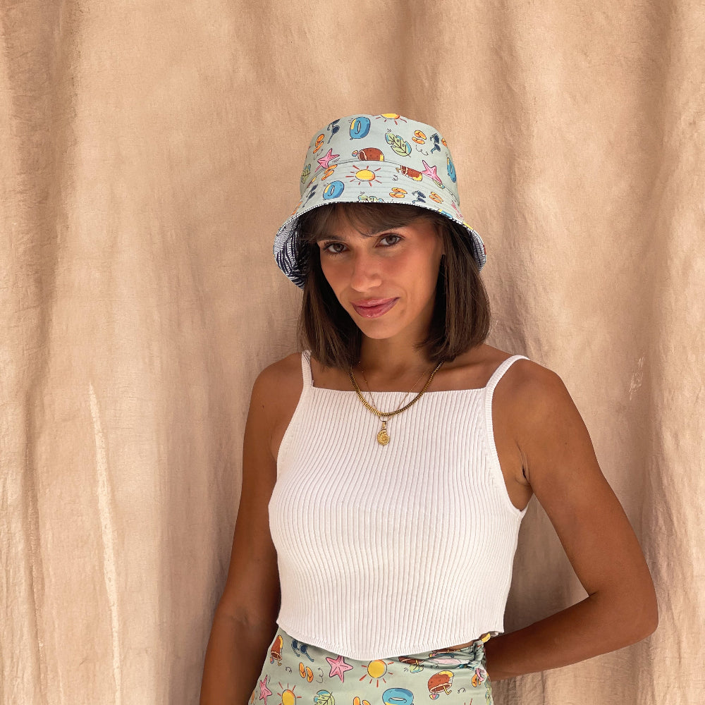 Seas the day Bucket hat