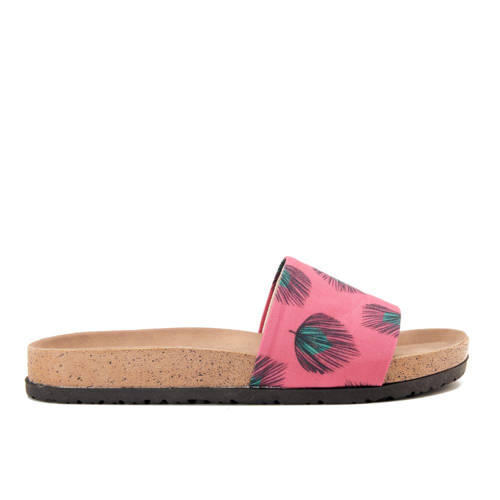 Leafy pink Slippers