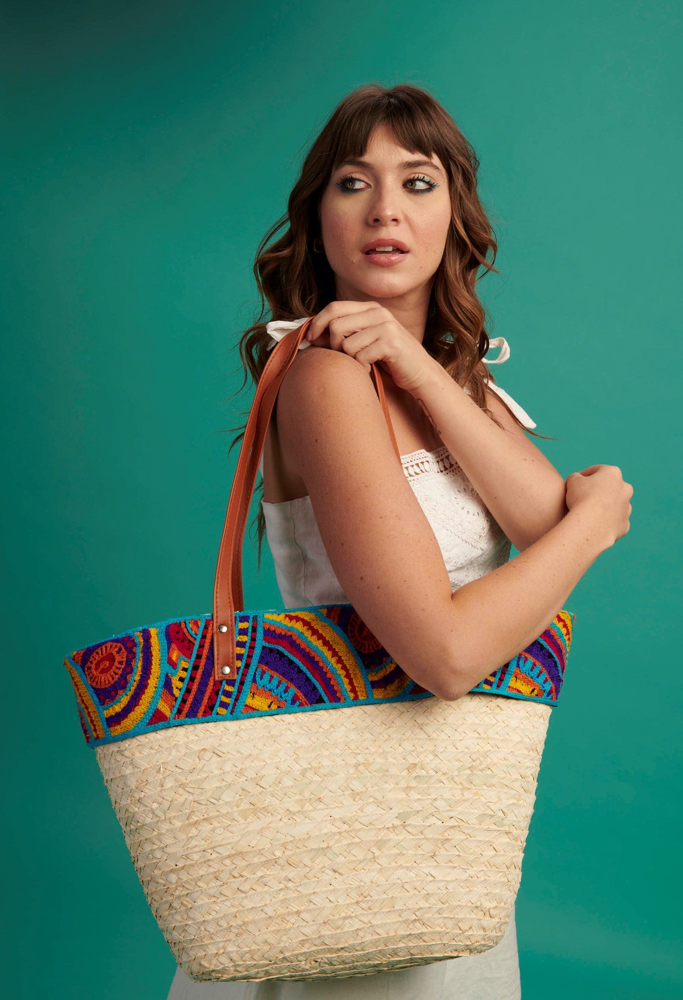 Festive Khoos beach bag