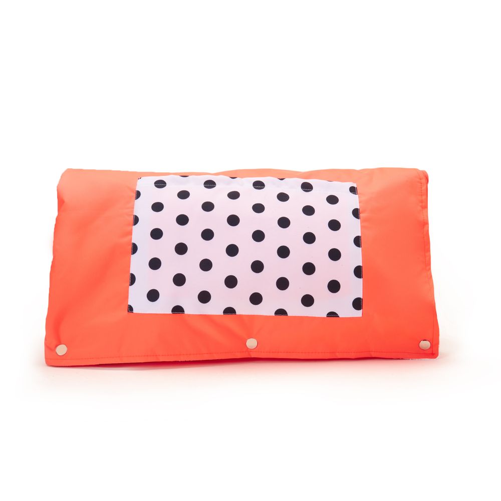 Coral dots Pillow Bag