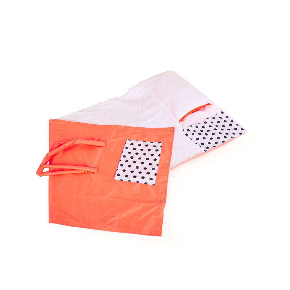 Coral dots Pillow Bag