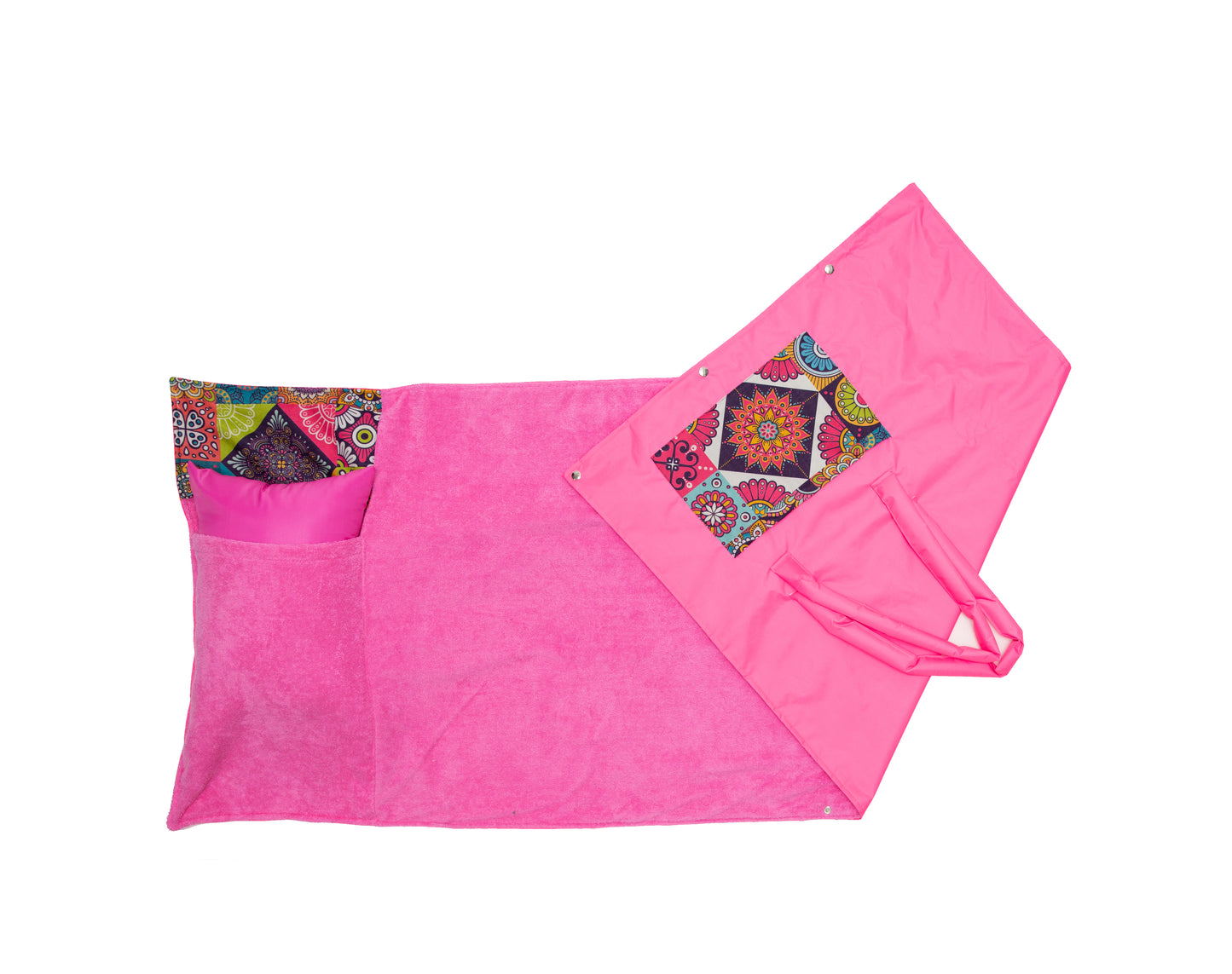 Hot Pink Pillow Bag