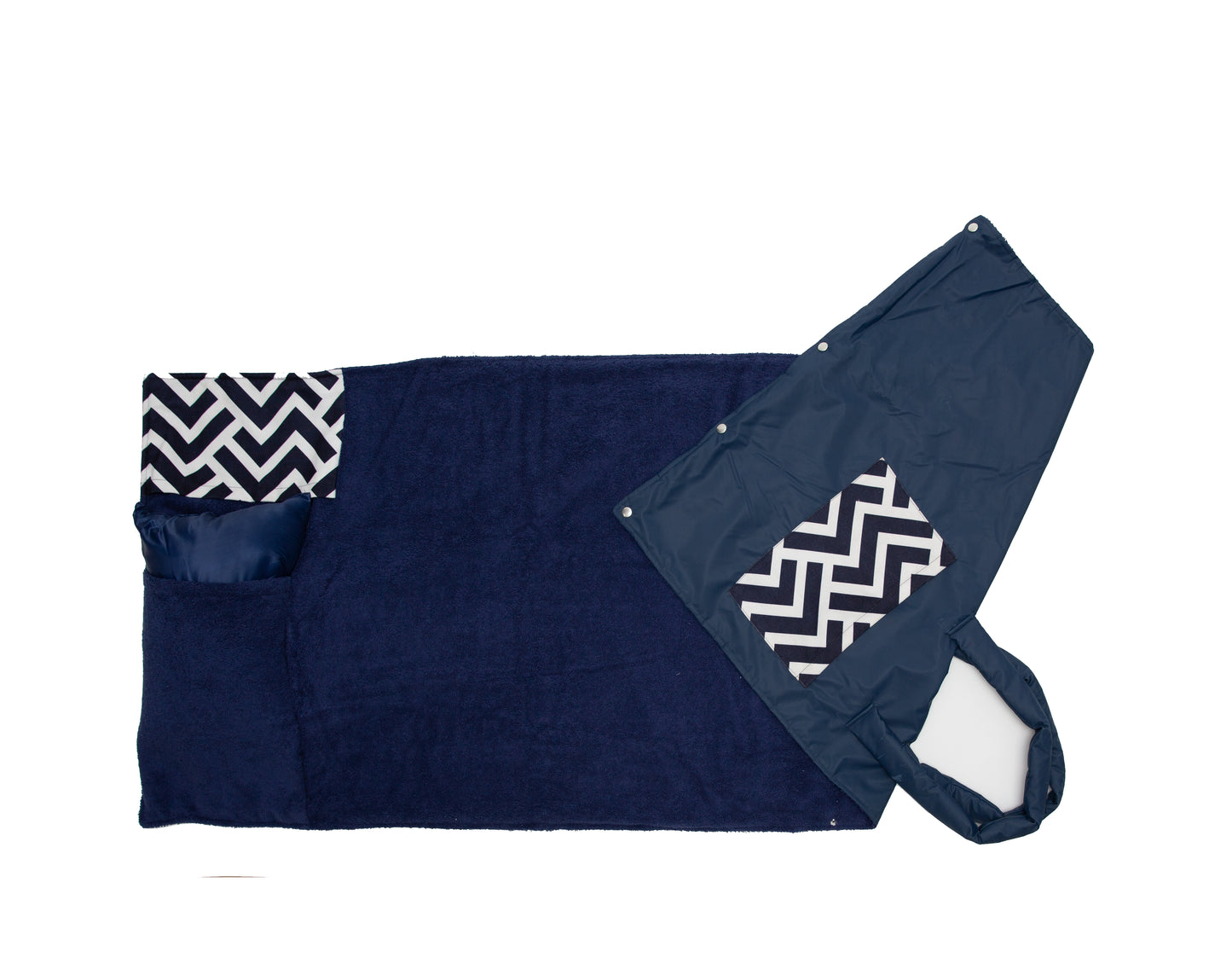 Navy Blue Pillow Bag