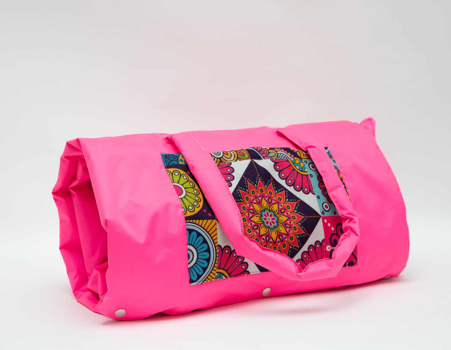 Hot Pink Pillow Bag