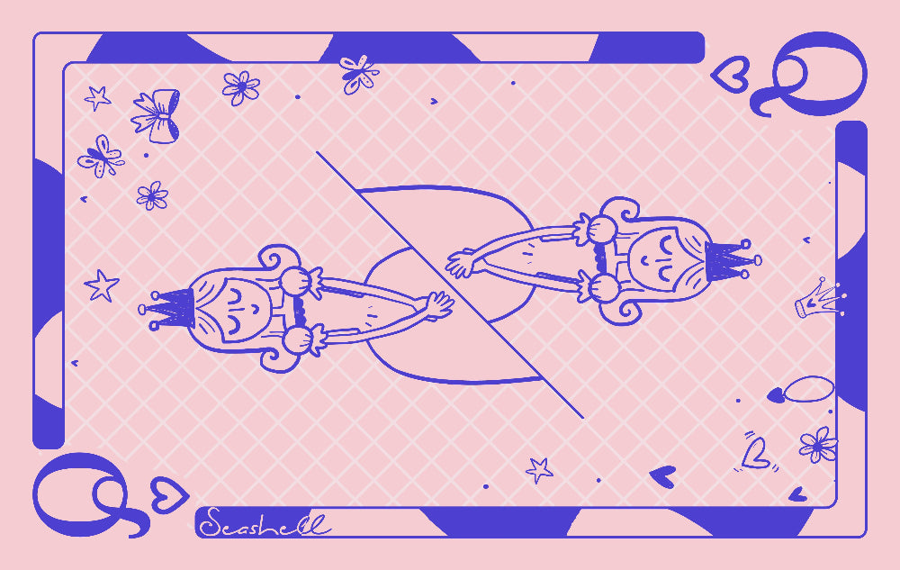 Q Hearts Cover-up