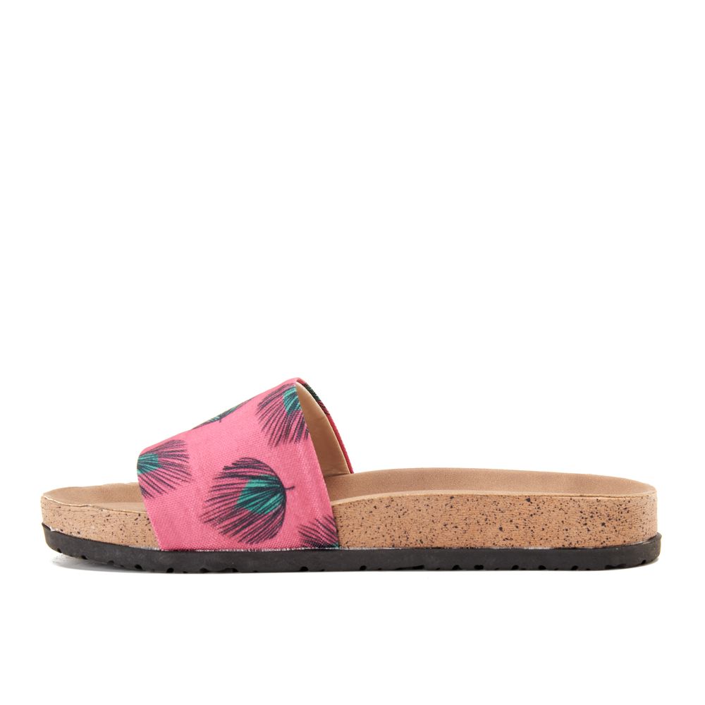 Leafy pink Slippers