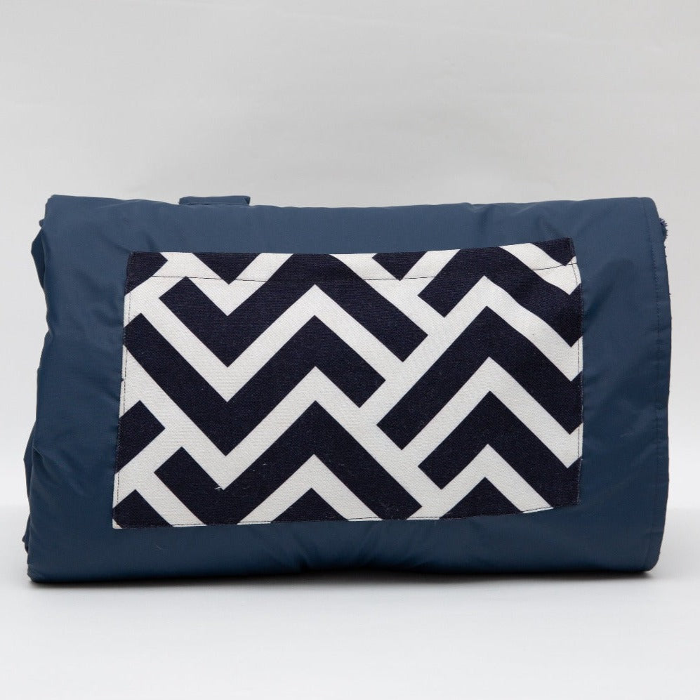 Navy Blue Pillow Bag