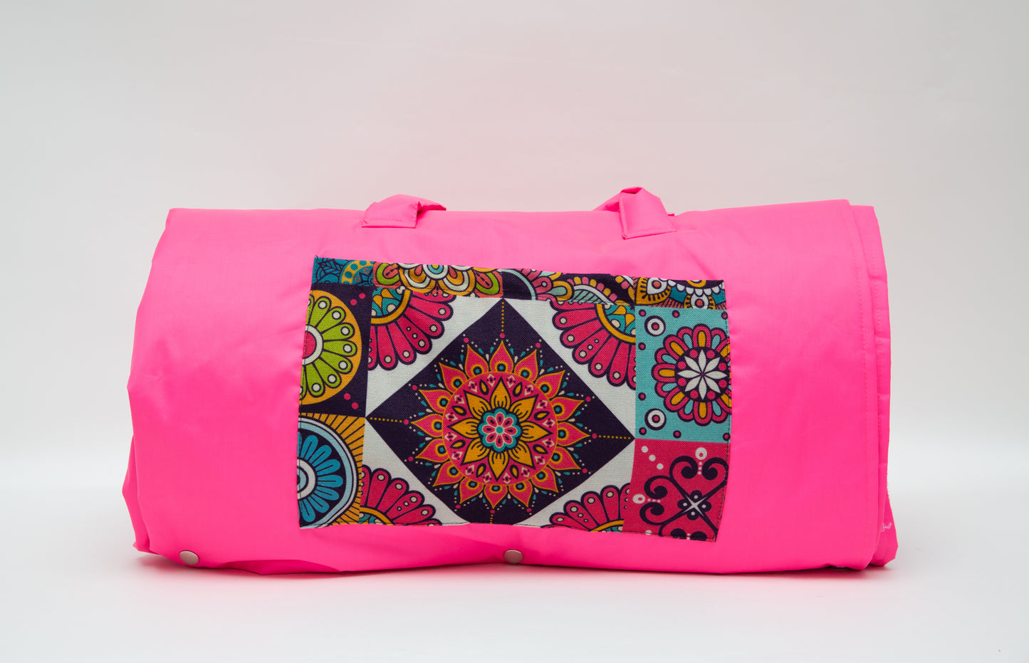 Hot Pink Pillow Bag