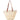 White tassels Khoos beach bag